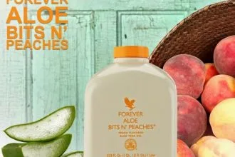 Aloe bits n Peaches Forever Living Malaysia