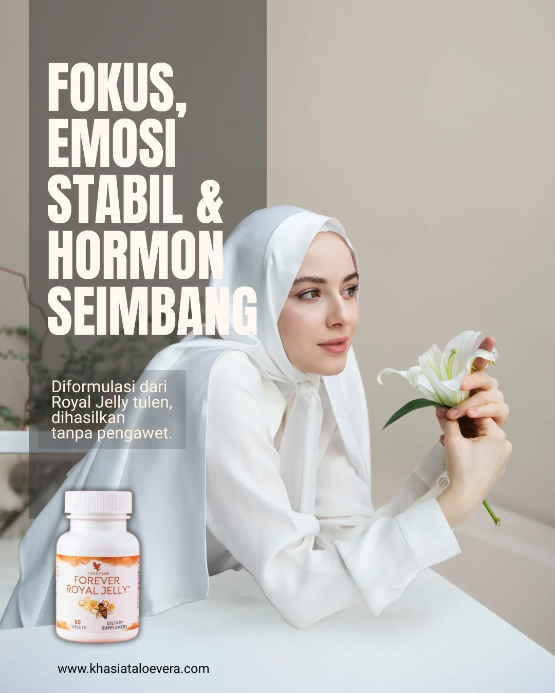 Royal Jelly: Rahsia Semula Jadi Pemulihan Dalaman Wanita dari Sarang Lebah