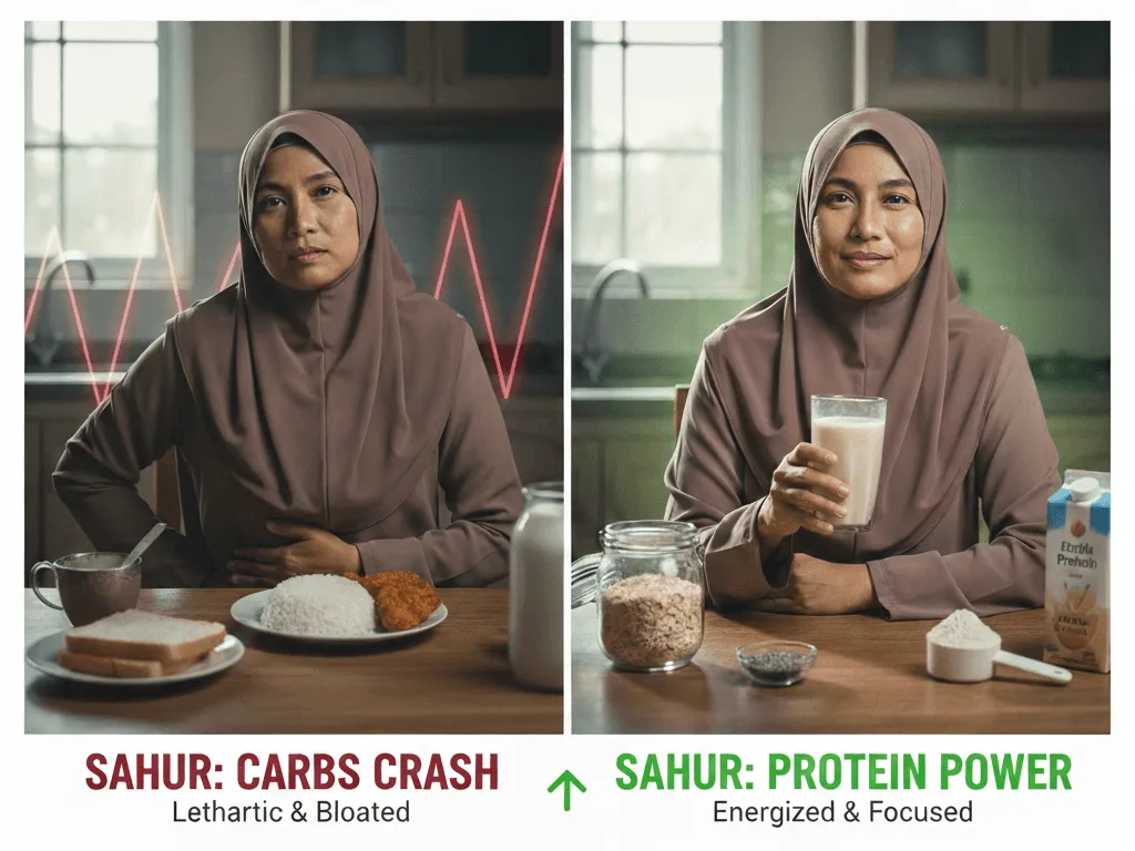 Sahur Tanpa Nasi Tapi Kekal Kenyang