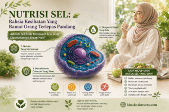 Nutrisi sel melalui pemakanan seimbang, Aloe Vera Gel, Omega-3 Plus dan vitamin harian membantu menyokong kesihatan tubuh.