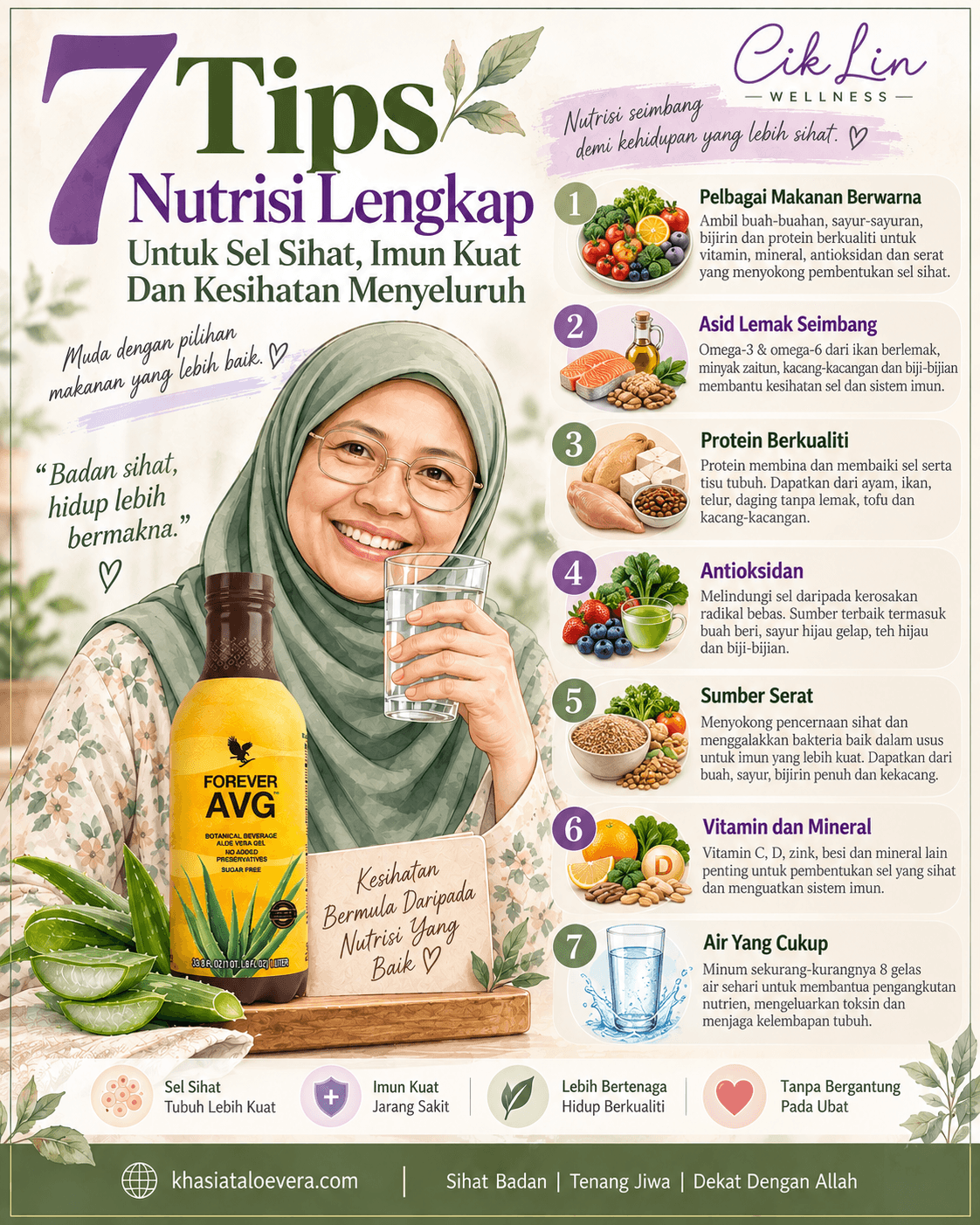 Makanan untuk Meningkatkan Sistem Imun & Kesihatan Badan