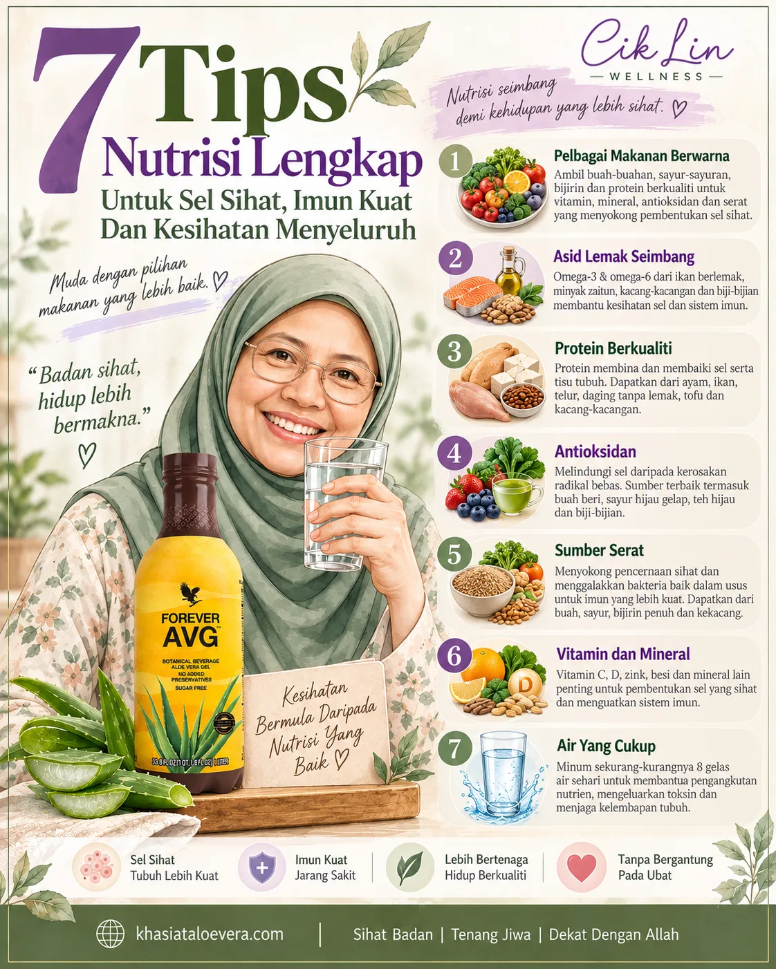 Makanan untuk Meningkatkan Sistem Imun & Kesihatan Badan